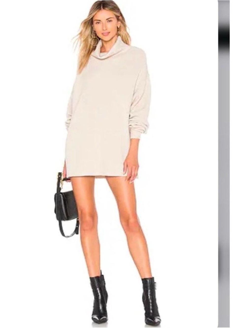 Free People Ottoman Slouchy Tunic - Cream M